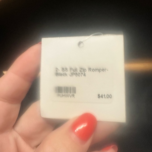 Rae Mode Black Zip-Up Jumpsuit - Picture 3 of 5